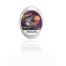 PHILIPS H4 NIGHTGUIDE PAIR