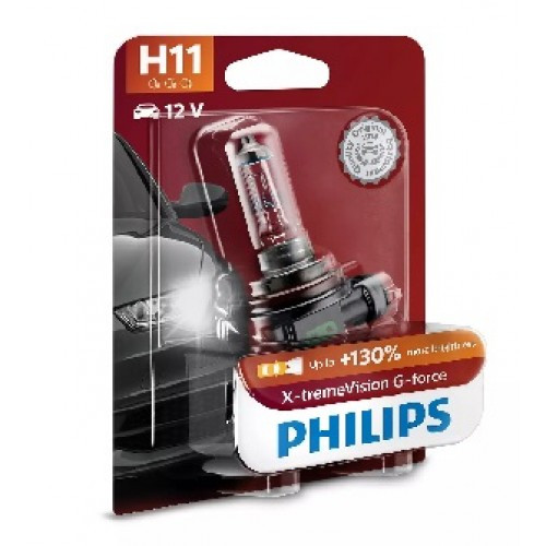 PHILIPS H11 XTREME VISION +130% 12V55W PHILIPS H11 XTREME VISION +130% 12V55W