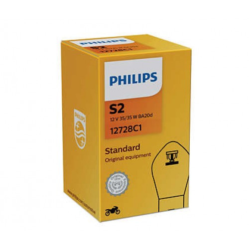 PHILIPS S2 VISION MOTO 12V 35/35W PHILIPS S2 VISION MOTO 12V 35/35W