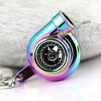KEYRING - TURBO COLOURFUL