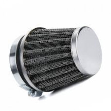AIR FILTER BREATHER 12MM SILVER