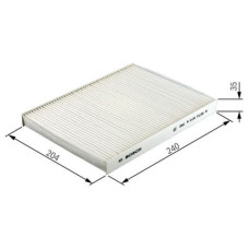 1987432004 BOSCH CABIN AIR FILTER