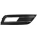 AUDI A4 08- RH B.GRILLE+HOLE CHROME