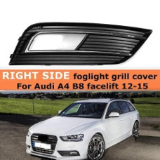 AUDI A4 12-16 SQURE B GRILLE+HOLE CHR RH