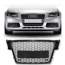 AUDI A4 07- GRILLE B8 DEBADGE BLACK