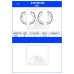 ATE BRAKE REAR SHOES- HONDA JAZZ 08-