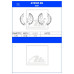 ATE BRAKE SHOES REAR FORD