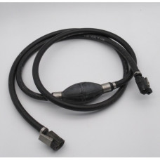 FUEL LINE + CONN + BULB 3/8