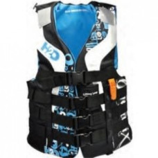 SKI VEST- H2O BLUE L 4 BUCKLE