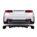 BMW F30 REAR DIFFUSER 4-PIPE DBL
