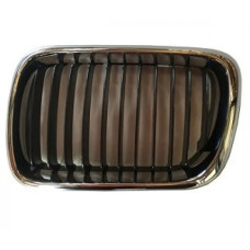 BOB S36 GRILLE 96-98 BLK/CHRM LH F/LIFT