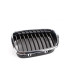 BMW E39 01-02 GRILLE LH CHR/BLK