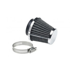 RACING CONE AIR FILTER SILVER 76MM
