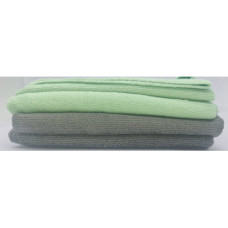 DETAIL EASE-MICROFIBRE GREEN CLOTH 4PACK