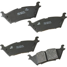DUNLOP FRONT BRAKE PADS 99- JETTA & BEET