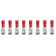 EASI-LUG RED FEMALE SPADE 2.8MM 10PCS