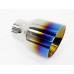 F1-X TAILPIPE - MONTOYA 101MM BLU/CHR
