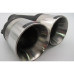 F1X TAILPIPE 90MM SENNA TWIN