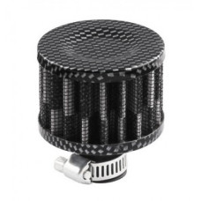 AIR FILTER BREATHER 25MM CARBON