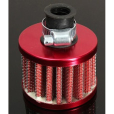 K&N AIR FILTER BREATHER 12MM RED