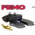 D3465 FP489 FEMO DISC PAD FRNT-NISSAN