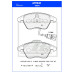 ATE170 D3483 ATE DISC PAD REAR-AUDI