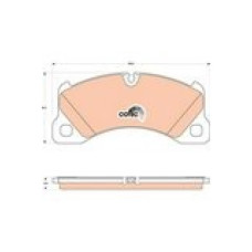 GDB1774 BRAKE PAD FRONT VW