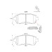 D3702 SAFELINE DISC PAD FRNT-MAZDA