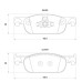 D4175 SAFELINE DISC PAD FRNT-RENAULT