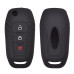 FORD KEY COVER BLACK 3 BUTTON