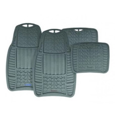 RUBBER MATS-MICHELIN 4PC ALL WEATHER GRY