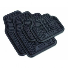 CAR MATS-MICHELIN 4X4 BLACK SET 4PCS
