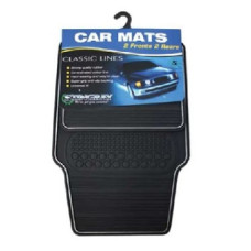 CAR MATS- HEAVY DUTY CLASSIC MAT SET BLK
