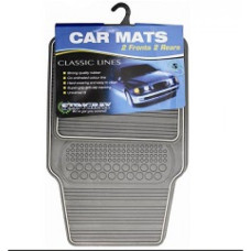 CAR MATS- HEAVY DUTY CLASSIC MAT SET GRY