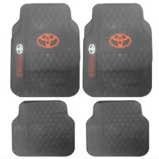 LATEX MATS- TOYOTA LOGO RED