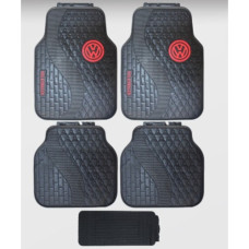 LATEX MATS- VW LOGO RED