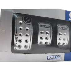 PEDALS - SPARCO SILVER