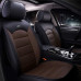SEAT COVER - PVC BLACK AND BROWN