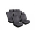 SEAT COVER- GALAXY 11PCE GREY/BLACK SEAT COVER- GALAXY 11PCE GREY/BLACK