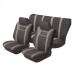 SEAT COVERS- SPORT GREY 6PCS POLYESTER