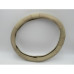 STEERING WHEEL COVER BEIGE LEATHER