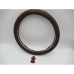 STEERING WHEEL COVER- BROWN LEATHER
