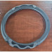 STEERING WHEEL COVER BLK &GRY SILICONE