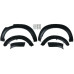 ISUZU DMAX 14- FENDER FLARES MB/PAINTABL