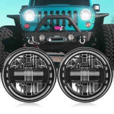 JEEP STYLE LED HEADLIGHTS 7