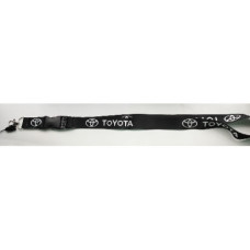KEY RING STRING-TOYOTA BLACK