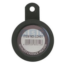 LICENSE DISK HOLDER BIKE TYPE BLACK