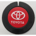 LICENSE HOLDER-TOYOTA RED&WHITE 90MM