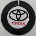LICENSE HOLDER-TOYOTA WHITE,RED&BLK 90MM
