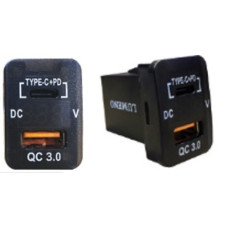 LUMENO - QC3 C-TYPE & VOLT METER - REVO